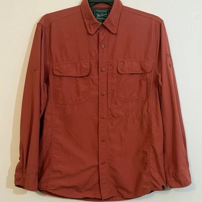Woolrich Lava Nylon Fishing Shirt Men’s M Vented Quick Dry Long Sleeve - Image 1 of 4