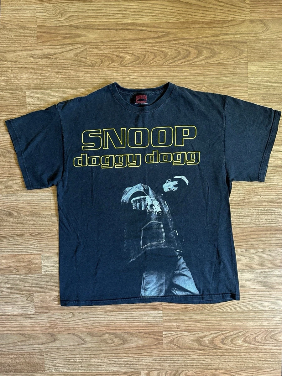 Snoop Doggy Dogg Vintage Death Row Records Graphic T-Shirt Large