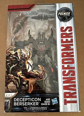 Transformers The Last Knight 2016 edición Premier Decepticon Berserker nuevo en caja Foto 1 de 4