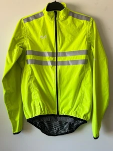 Milltag Women's Yellow Luminous Fluorescent Cycling Jacket NWOT X-Small - Picture 1 of 9