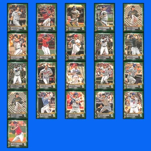 2021 Topps Gypsy Queen Green Parallel 21 Card Lot Partial Set/Set Builder - Picture 1 of 24