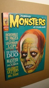 FAMOUS MONSTERS 102 *NICE COPY* CONAN WARREN DRACULA MUMMY BASIL GOGOs ART - Picture 1 of 2