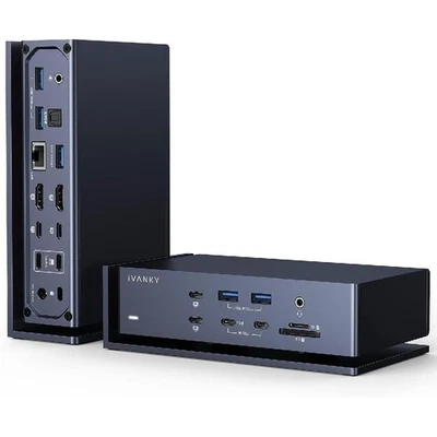 iVANKY FusionDock Max 1 Doppelte Thunderbolt 4 Chips, 20-in-1 Quad 6K@60Hz - Bild 1 von 4