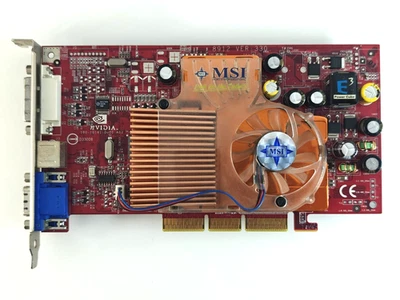 MSI 8912 VER 330 nVidia GeForce FX 5600 XT 128MB , AGP 8x - Image 1 of 4