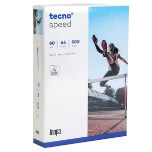 Tecno Vitesse Papier 80g/M² din A4 500 Feuille Blanc pour Imprimante - Afbeelding 1 van 2