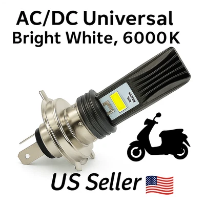 🌟Bombilla de faro LED Ultra Hi/Lo 12V para Honda Grom MSX125 2014-2015 ⬆️Brillante Foto 1 de 4