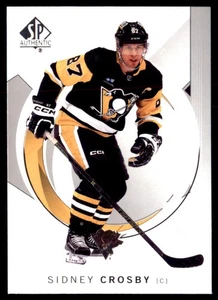 2024-25 SP Authentic Hockey Sidney Crosby Penguins 5 2 Karten Lot - Bild 1 von 2