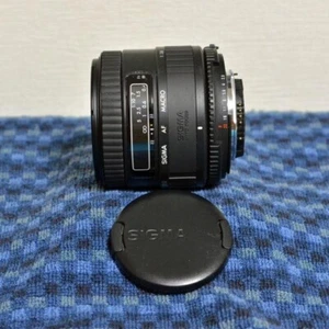 SIGMA AF 50mm F2.8 MACRO Lens for Nikon (w/Lems caps) From Japan Fedex Near Mint - Picture 1 of 4