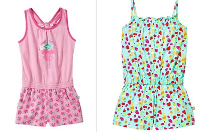 LIEGELIND NKD LIEGELIND Baby Mädchen Jumpsuit Sommer Overall ärmellos kurz NEU