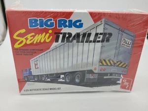 AMT Big Rig Semi Trailer 1:25 Scale Plastic Model Kit 1164 - Picture 1 of 5