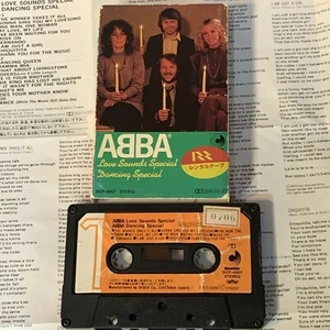 ABBA Love Sounds+Dancing Special JAPAN CASSETTE TAPE DCP-4007 Rental w/ Insert - Picture 1 of 9