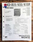 Sony HCD-D570 HCD-N355 HCD-N355K Stereo  Service Manual *Original*