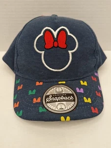 Disney Junior Minnie Mouse Bows Hat Girls Adjustable Snapback Cap Berkshire NWT - Bild 1 von 7