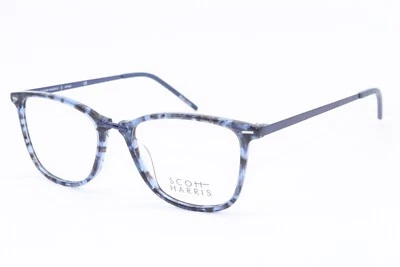 NOVO ÓCULOS SCOTT HARRIS SH 632 AZUL ESCURO PRETO AUTÊNTICO DESIGNER 51-17 - Imagem 1 de 4