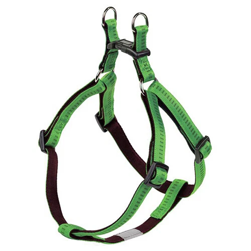 Nobby Geschirr Soft Grip hellgrün/braun für Hunde stufenlos verstellbar - Bild 1 von 1