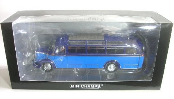 Mercedes-Benz O 3500 Autobus (Blu) 1950 1:43 Minichamps - Immagine 1 di 1