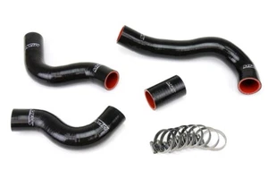 HPS Black Silicone Radiator Hose Kit Coolant OEM Replacement 57-1847-BLK - Picture 1 of 4