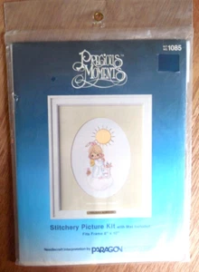 ¡NUEVO! Kit de bordado Paragon Precious Moments "Este es tu día" con alfombrilla 8x10 - Imagen 1 de 3