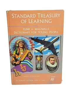 VTG 1960 Vol.10 Standard Treasury of Learning Planes & Poems - Picture 1 of 3