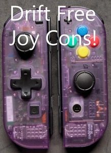Controller Joy Con Nintendo Switch DRIFT FREE Personalizzato! Nintendo 64 Atomic Viola - Foto 1 di 2