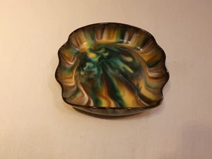 Plato multicolor de cerámica artística Murztal - Imagen 1 de 3
