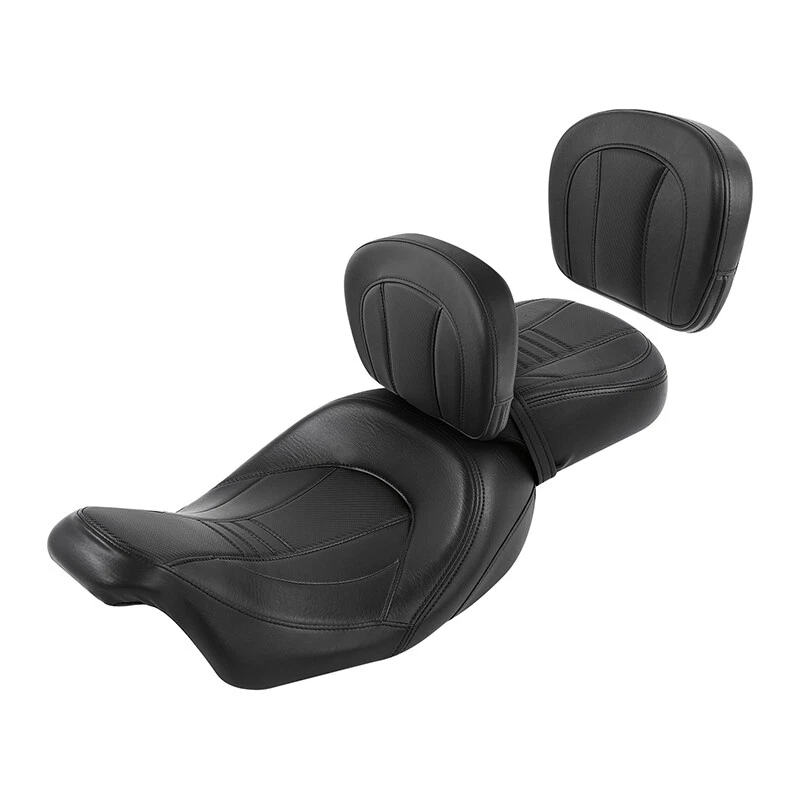 Respaldo de asiento de conductor y pasajero apto para Harley Street Road Glide King 2009-2023 Foto 1 de 4