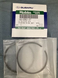 NEW SUBARU ROBIN 142-23501-07 PISTON RING SET STD - Picture 1 of 1