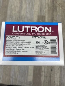 BRADN NEW - Lutron Driver Control NTSTV-DV-BL Free Shipping - Picture 1 of 7