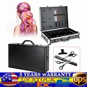 Friseur Stylist Koffer, Tragetasche, für Haarschneidemaschinen Trimmer Scheren Werkzeugkoffer - Bild 1 von 37