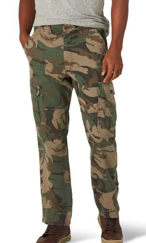 Wrangler relaxed fit cargo pants with stretch CHOOSE COLOR & SIZE 32 through 54 - Image 1 of 4
