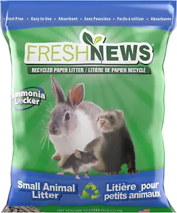 Recycled Paper Small Animal Litter Bedding, 10 Liters - Picture 1 of 12
