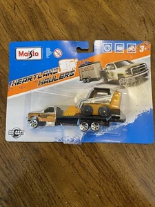 Masito Heartland Haulers 1:64 2014 Chevy Silverado 1500 Z71 w/ Skid Steer Loader - Picture 1 of 4