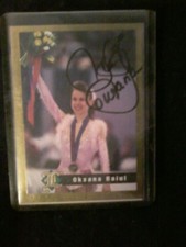 OKSANA BAIUL 1994 Legends Gold Foil border card rare memorabilia sport olympics