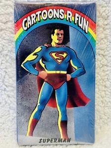 Cartoons R Fun Superman VHS (New Factory Sealed) 1989 - Picture 1 of 2