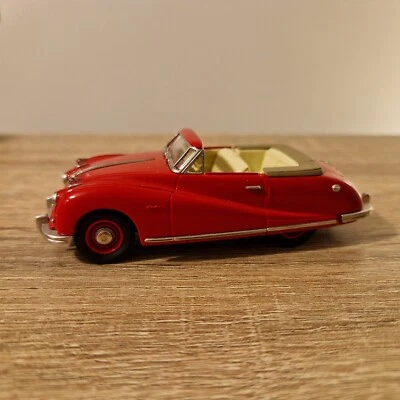 Lansdowne Models LDM 44 1948 Austin A90 Atlantic Convertible Top Down Ensign Red - Image 1 of 4