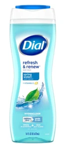 Lot of 8! Dial Refresh & Renew Spring Water Body Wash 16 Fl Oz New (8 pack) - Picture 1 of 3