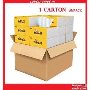 1 Carton Bamboo Tissue PaperSoft Facial Tisu Muka 4 Ply 300 Sheets Perpack - Picture 1 of 4
