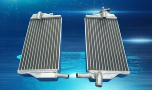 A Pair Aluminum radiator For Honda CR250 CR250R 2 stroke 2002 2003 2004 02 03 04 - Foto 1 di 4