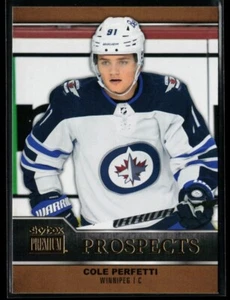 2021-22 SkyBox Metal Universe Skybox Premium Prospects Cole Perfetti #PP-26 - Picture 1 of 2