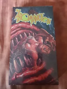 The Abomination VHS 1986 Visual Vengeance Wild Eye NEW - Picture 1 of 3