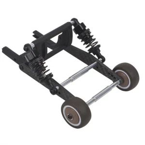 Carbon Wheelie Bar w/Shock for Traxxas 2WD Rustler Slash Stampede XL5 Bandit VXL - Picture 1 of 7