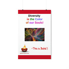 Bahai Poster "Diversity is the Color of our Souls!"