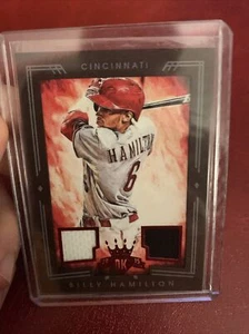 Billy Hamilton /99 Dual Patch 2015 Panini Diamond Kings - Picture 1 of 2