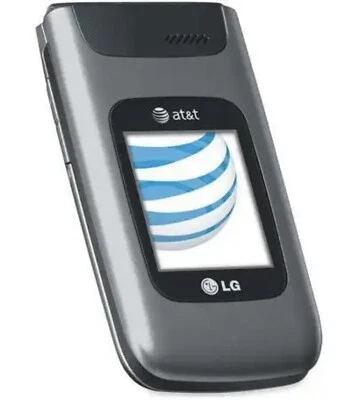 LG A340 - Gray - (AT&T) 3G Flip Phone 2792 - Image 1 of 4