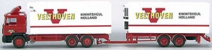 Man F90 Gesuko Tandem Rimorchio Velthoven Kwintsheul Holland 1:87 AWM 5561.1 - Foto 1 di 1