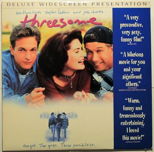 Threesome (1994) - LASERDISC - Deluxe Widescreen Presentation - Photo 1/2