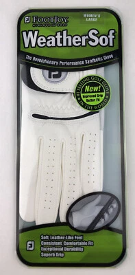 FootJoy WeatherSof Women's Regular Left Hand Golf Glove Large 67832 - Image 1 of 4