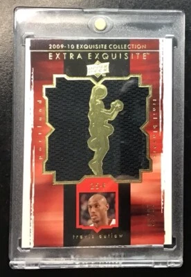 🔥2009-10 Exquisite Collection SP Extra Exquisite Jersey #X-TO Travis Outlaw /50 - Image 1 of 3