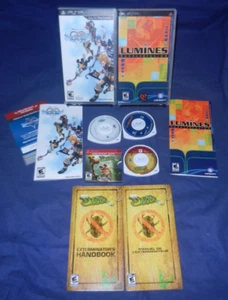 PSP; Kingdom Hearts Birth By Sleep, Lumines, Daxter, w/ Manuals, VG, Free Ship - Picture 1 of 4
