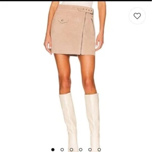 Blank NYC Moto Mini Skirt in Bare It All - Picture 1 of 10